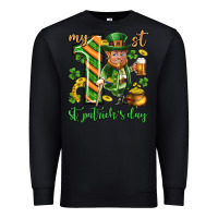 Black My 1 st st. patricks day Premium Sweatshirt - Neo Western