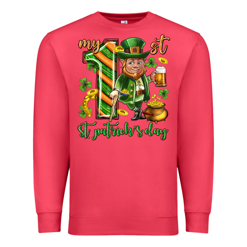 My 1 St St. Patricks Day Premium Sweatshirt by Neo Western | Teevron