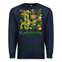 Navy My 1 st st. patricks day Premium Sweatshirt - Neo Western