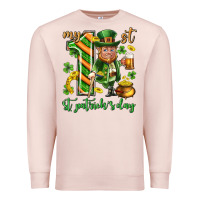 Pale Pink My 1 st st. patricks day Premium Sweatshirt - Neo Western