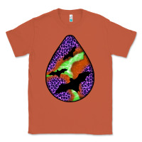 Copper halloween bat  teardrop Classic Tee - BundleAndBundleShop
