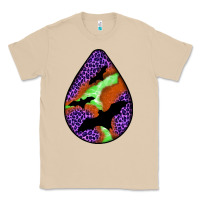 Mushroom halloween bat  teardrop Classic Tee - BundleAndBundleShop