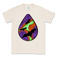 Natural halloween bat  teardrop Classic Tee - BundleAndBundleShop
