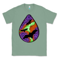 Sage halloween bat  teardrop Classic Tee - BundleAndBundleShop
