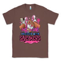 Chestnut Just a girl obsessed with sneakers Classic Tee - RanaPortraitStore