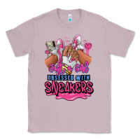 Lilac Just a girl obsessed with sneakers Classic Tee - RanaPortraitStore