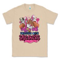 Mushroom Just a girl obsessed with sneakers Classic Tee - RanaPortraitStore