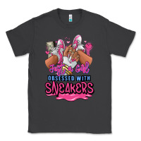 Smoke Just a girl obsessed with sneakers Classic Tee - RanaPortraitStore