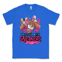True Royal Just a girl obsessed with sneakers Classic Tee - RanaPortraitStore