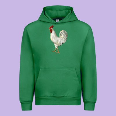 Leghorn Rooster Urban Hoodie Designed By Lillyallendesigns