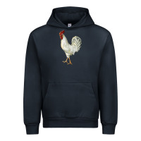 Navy Leghorn Rooster Urban Hoodie - LillyAllenDesigns