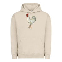 Pigment French Oak Leghorn Rooster Urban Hoodie - LillyAllenDesigns