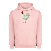 Pigment Salmon Leghorn Rooster Urban Hoodie - LillyAllenDesigns