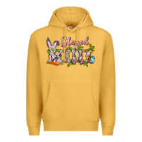 Mustard blessed mini easter Premium Hoodie - BarkalooDesign