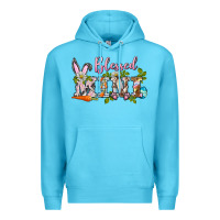 Ocean Blue blessed mini easter Premium Hoodie - BarkalooDesign