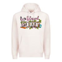 Pale Pink blessed mini easter Premium Hoodie - BarkalooDesign