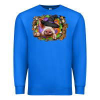True Royal halloween pig Premium Sweatshirt - CowhideDigitalArt