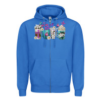 True Royal blessed coffee cups Zipper Hoodie - texasbilliewilder
