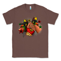 Chestnut Juneteenth black girl sneakers Classic Tee - RanaPortraitStore