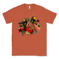 Copper Juneteenth black girl sneakers Classic Tee - RanaPortraitStore