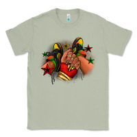 Matcha Juneteenth black girl sneakers Classic Tee - RanaPortraitStore