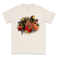Natural Juneteenth black girl sneakers Classic Tee - RanaPortraitStore
