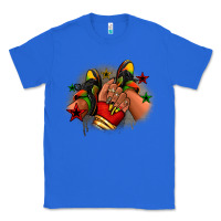 True Royal Juneteenth black girl sneakers Classic Tee - RanaPortraitStore
