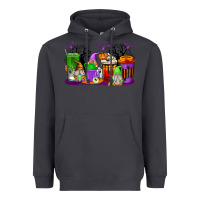 Smoke Halloween Gnomes Coffee Cups Heavyweight Hoodie - texasbilliewilder