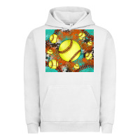 Pigment Lunar Rock softball cowhide turquoise glitter tumbler Urban Hoodie - Jasminsmagicworld
