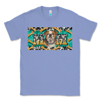 Colony Blue english bulldog mom  license plate template Classic Tee - BarkalooDesign