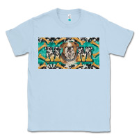Dusty Blue english bulldog mom  license plate template Classic Tee - BarkalooDesign
