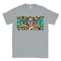 Heather Grey english bulldog mom  license plate template Classic Tee - BarkalooDesign