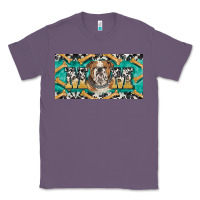 Lavender english bulldog mom  license plate template Classic Tee - BarkalooDesign