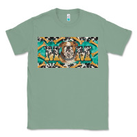 Sage english bulldog mom  license plate template Classic Tee - BarkalooDesign