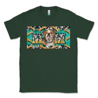Sports Green english bulldog mom  license plate template Classic Tee - BarkalooDesign