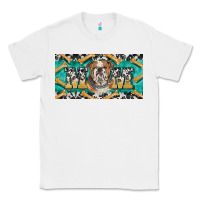 White english bulldog mom  license plate template Classic Tee - BarkalooDesign