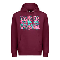 Burgundy cancer pick up the wrong girl Premium Hoodie - AdoDesignShop