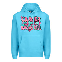 Ocean Blue cancer pick up the wrong girl Premium Hoodie - AdoDesignShop