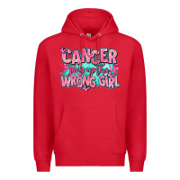 Red cancer pick up the wrong girl Premium Hoodie - AdoDesignShop