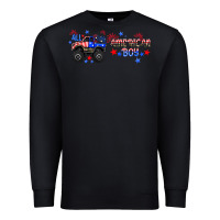 Black all american boy libbey glass Premium Sweatshirt - HRA Design Shop