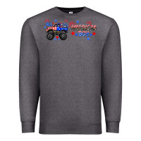 Charcoal Heather all american boy libbey glass Premium Sweatshirt - HRA Design Shop