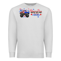 Dove Grey all american boy libbey glass Premium Sweatshirt - HRA Design Shop