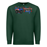 Sports Green all american boy libbey glass Premium Sweatshirt - HRA Design Shop