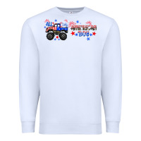 White all american boy libbey glass Premium Sweatshirt - HRA Design Shop