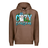 Chestnut cozy season winter christmas Premium Hoodie - NancyCooperArtShop