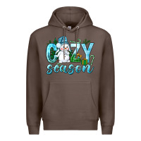 Coffee cozy season winter christmas Premium Hoodie - NancyCooperArtShop