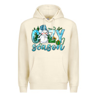 Sandshell cozy season winter christmas Premium Hoodie - NancyCooperArtShop