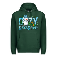 Sports Green cozy season winter christmas Premium Hoodie - NancyCooperArtShop