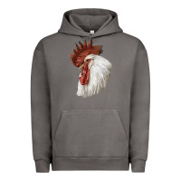 Pigment Tornado Leghorn Rooster Head Urban Hoodie - LillyAllenDesigns