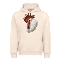 Sandshell Leghorn Rooster Head Urban Hoodie - LillyAllenDesigns